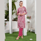 Liva Certified  Rayon kurti with Embroidery Work - MZ3022